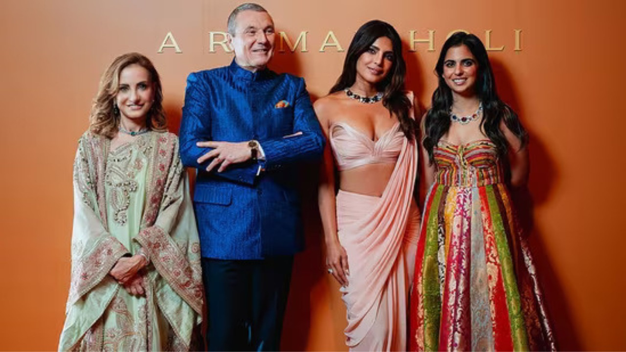 Stars Shine Bright at Isha Ambani's Holi Party - Jay-Ho!