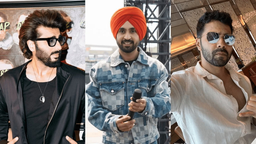 Varun Dhawan, Arjun Kapoor, and Diljit Dosanjh