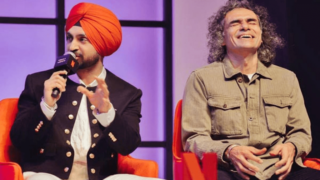 Diljit Dosanjh and Imtiaz Ali