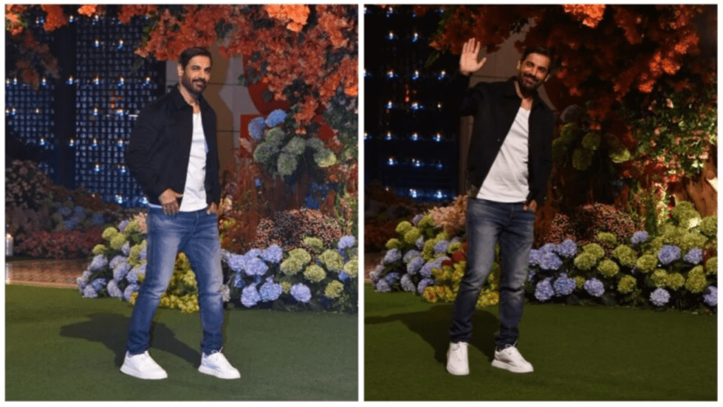 John Abraham Gifts Expensive Shoes To A Fan On His Birthday: Tired Laces too!