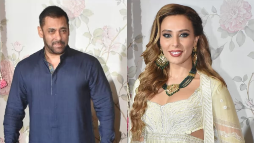 Iulia Vantur and Salman Khan