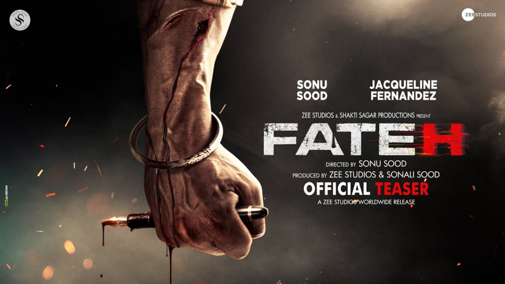 Sonu Sood's Upcoming Movie Fateh's poster 