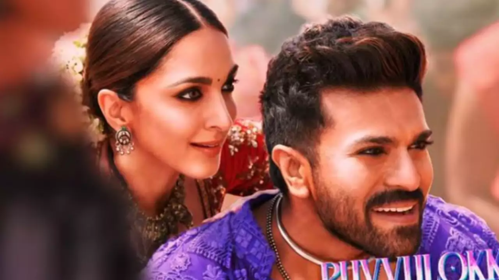 Kiara Advani with Ram Charan