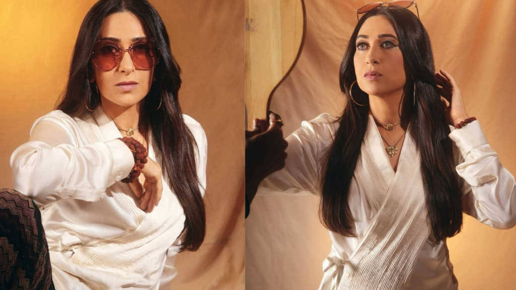 Karisma Kapoor Dazzles in Retro Chic Look