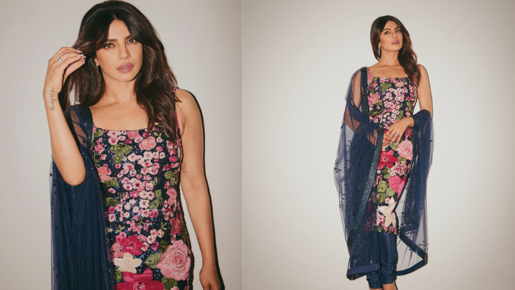 Priyanka Chopra in Classic Chudidar Suit