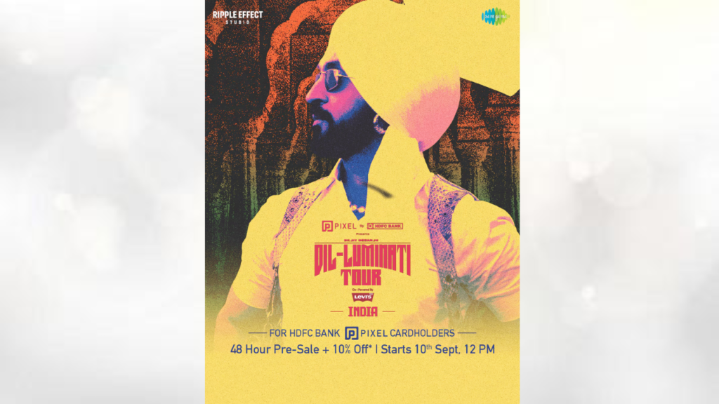 Diljit Dosanjh's Dil-Luminati Tour Poster