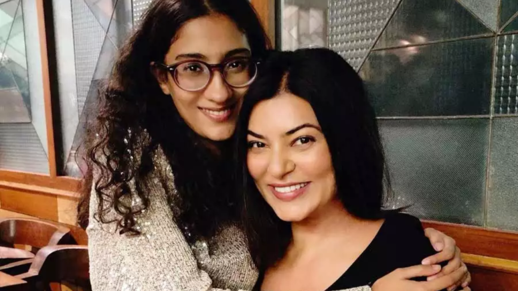 Sushmita Sen with Daughter Renee