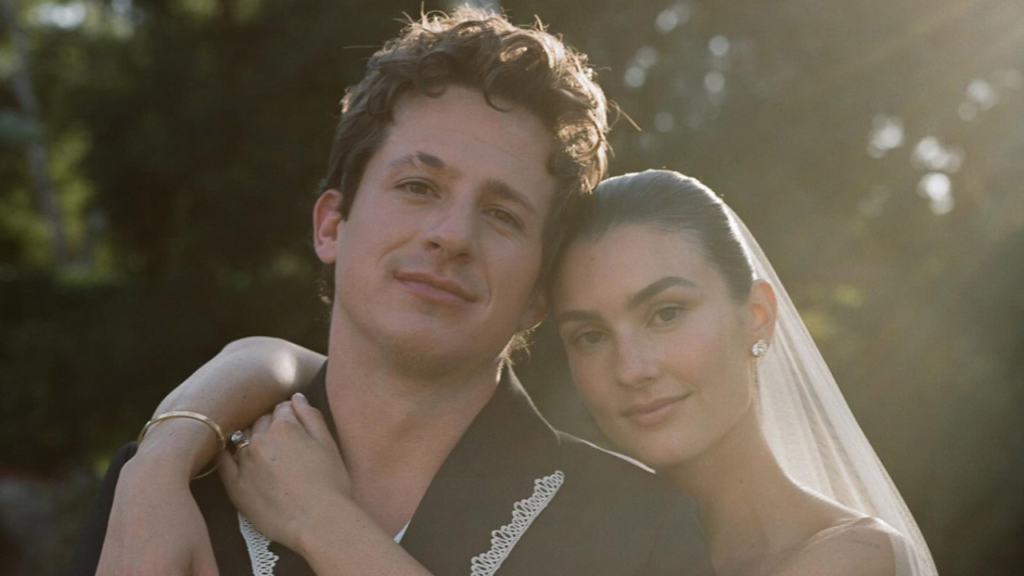 Charlie Puth has married his fiancée, Brooke Sansone