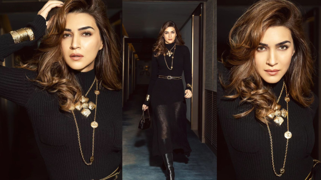 Kriti Sanon's All-Black  Look