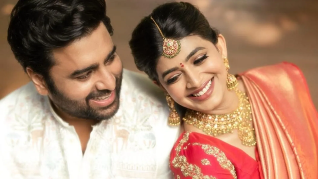 Nara Rohit engagemnt pictures Siree Leela