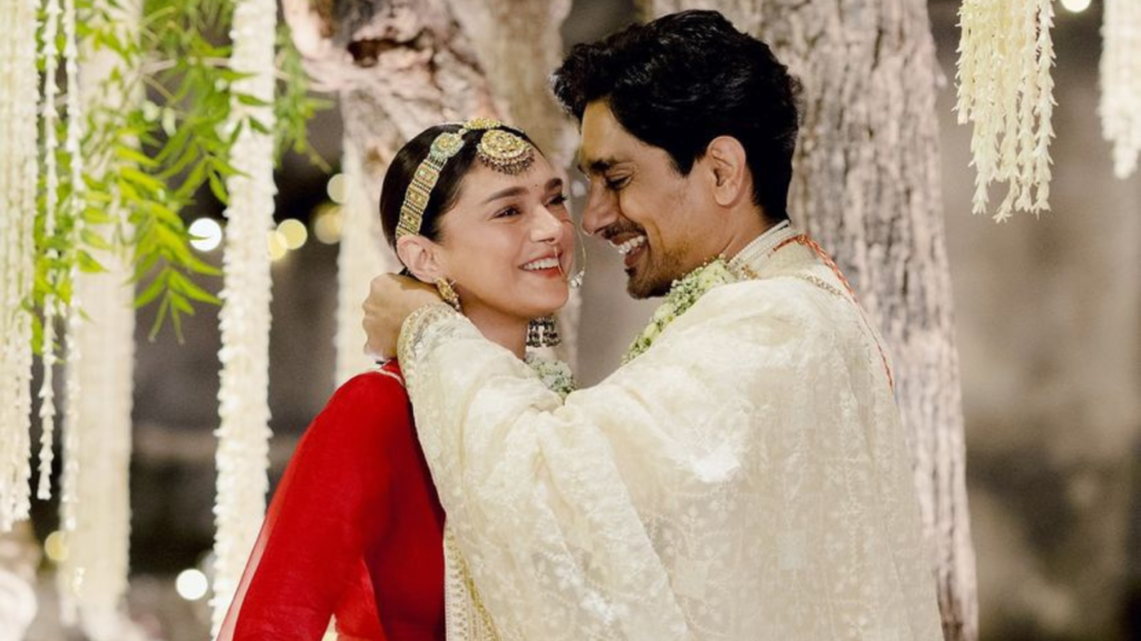 Aditi Rao Hydari and Siddharth Wedding Photos