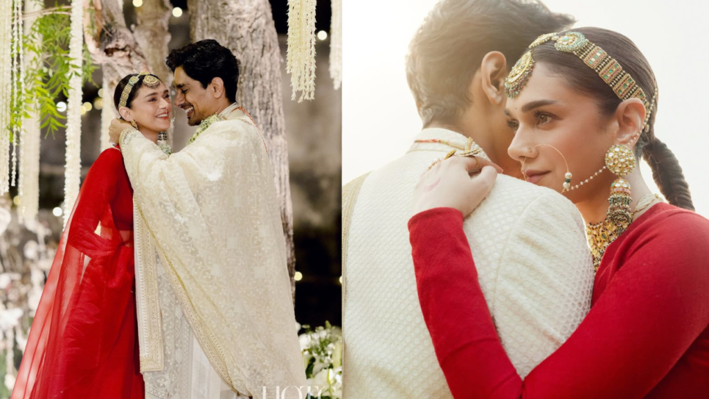 Aditi Rao Hydari and Siddharth Wedding Photos