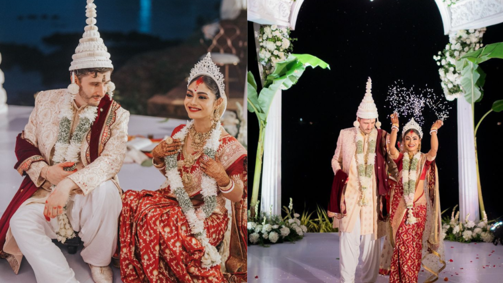 Sreejita De Marries Michael Blohm Pape Again in a Traditional Ceremony