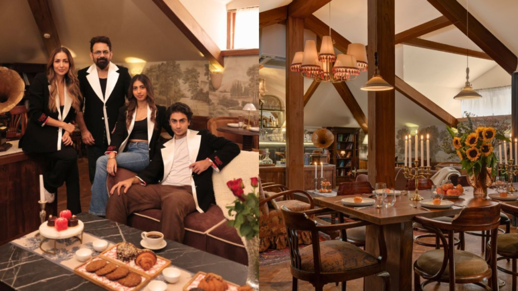 Malaika Arora and Son Arhaan Khan Launch New Restaurant 