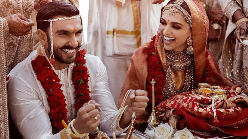 Deepika Padukone and Ranveer Singh wedding picture