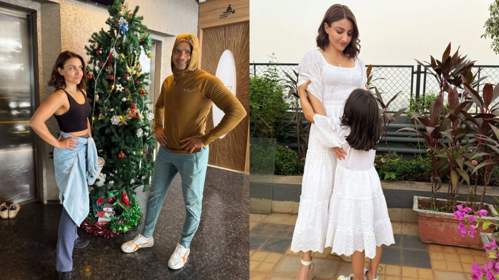 Soha Ali Khan Celebrates Christmas with Daughter Inaaya