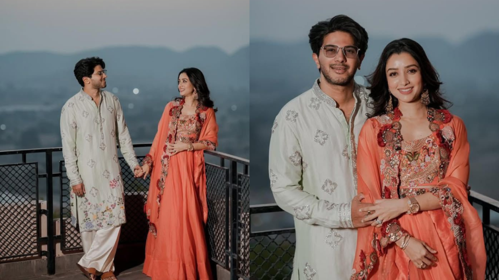 Dulquer Salmaan with Wife 