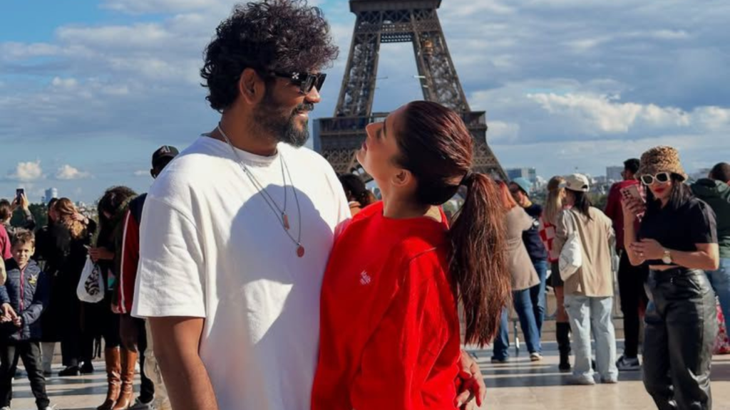 Nayanthara with husband