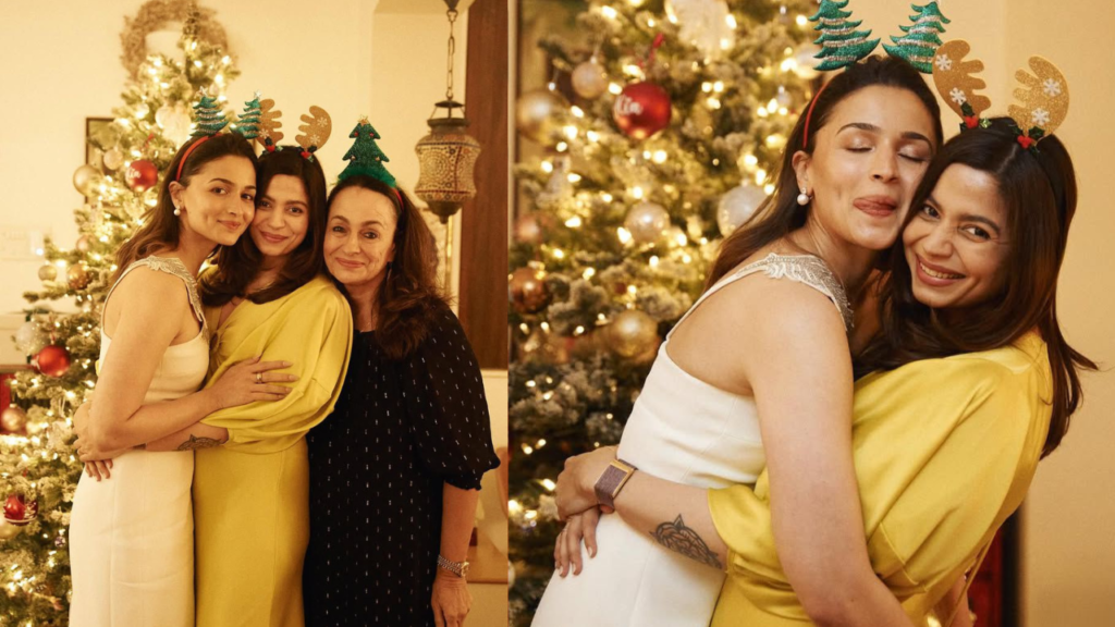 Alia Bhatt and Ranbir Kapoor Celebrate Christmas with Family