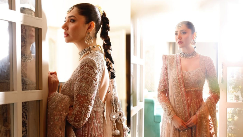 Mahira Khan Stuns in Pink Anarkali look