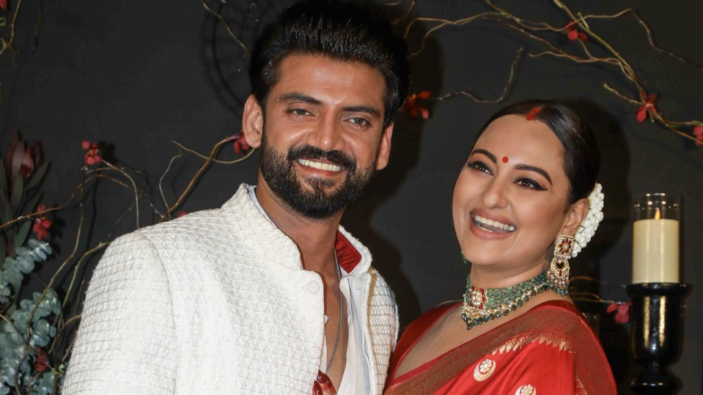 Sonakshi Sinha with husband Zaheer Iqbal