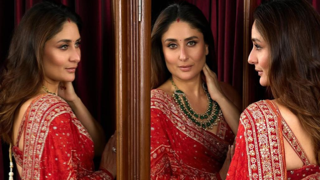 Kareena Kapoor Khan Brings Red Back in Style with a Maximalist Look at a Wedding