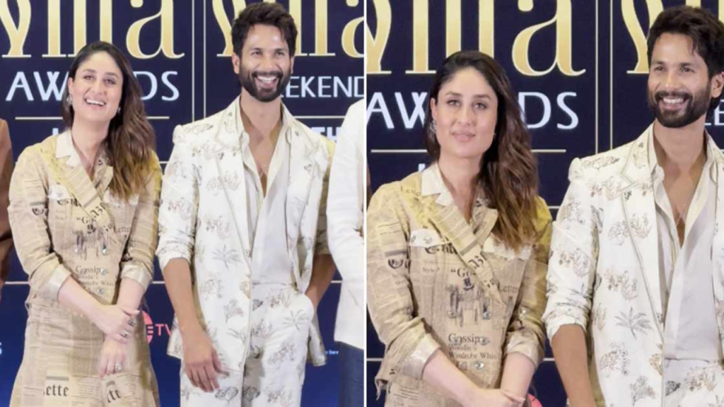 Kareena Kapoor and Shahid Kapoor at IIFA 2025 Press Conference