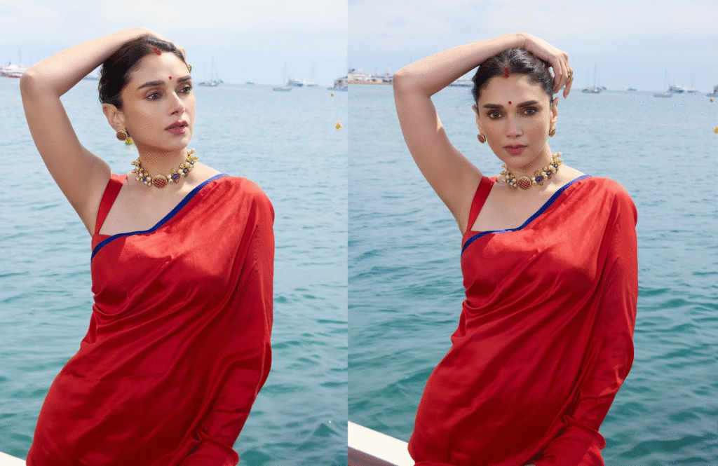 Aditi Rao Hydari Brings 'New Bride' Vibes to Cannes 2025