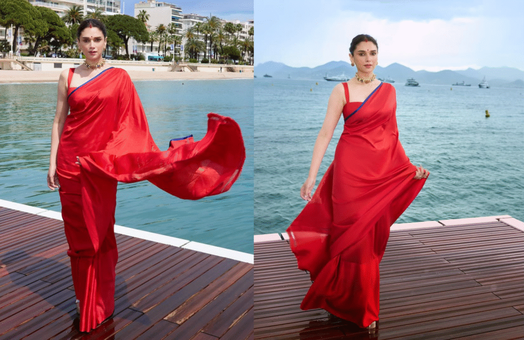 Aditi Rao Hydari Brings 'New Bride' Vibes to Cannes 2025