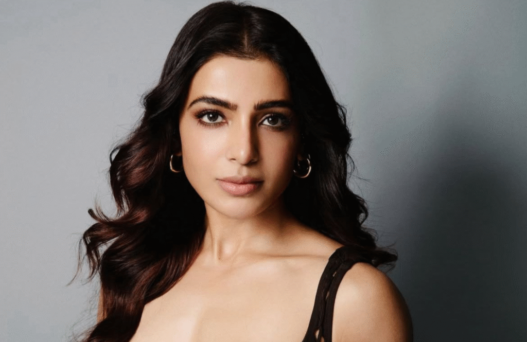 Samantha Ruth Prabhu Turns Heads in Stunning Brown Dress at Vogue Event