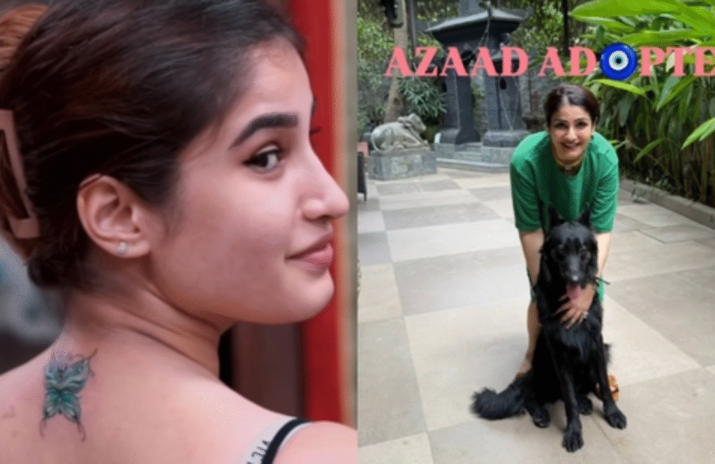 Rasha Thadani Gets Her First Tattoo Inspired by Mom Raveena Tandon