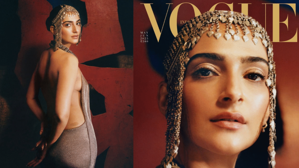 Sonam Kapoor Stuns in Bold and Beautiful Looks for Vogue India