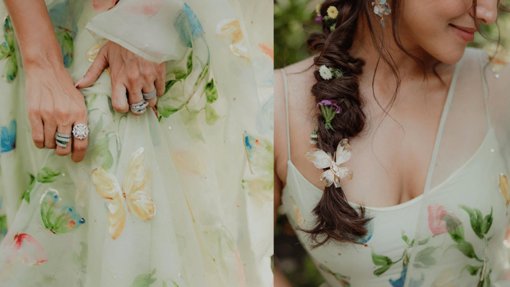 Wamiqa Gabbi Looks Like a Dream in a Garden-Inspired Kurta Set Worth Rs 68,500