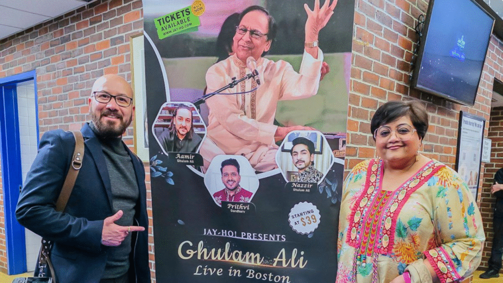Ronnie Saini Captures a Magical Night with Ghulam Ali