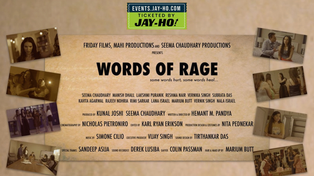 WORDS OF RAGE