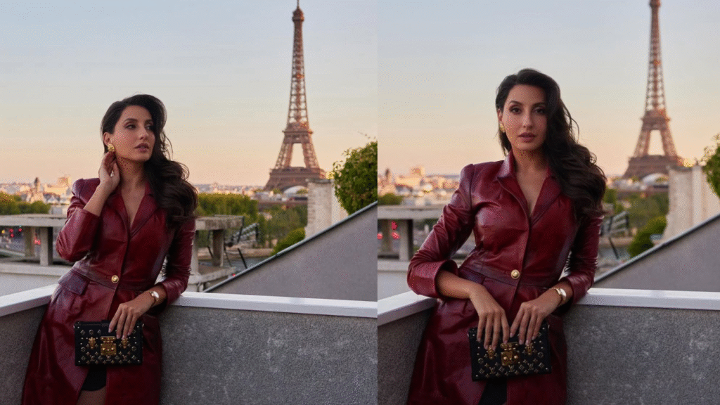 Nora Fatehi Returns to Paris Fashion Week With Style and Confidence