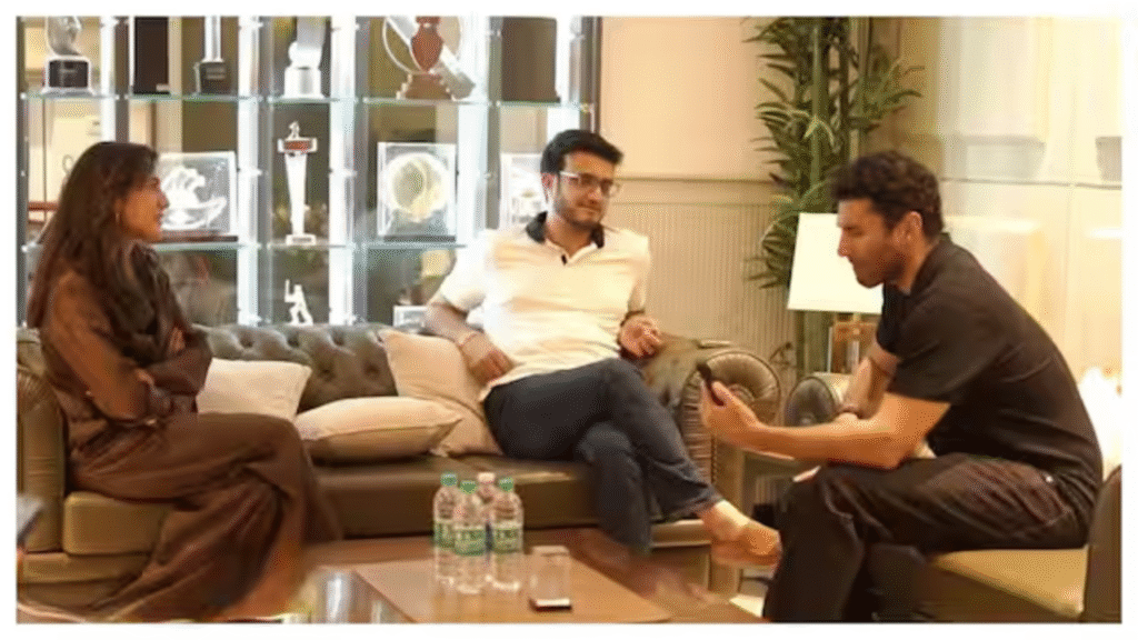 Sourav Ganguly Hosts Sara Ali Khan and Aditya Roy Kapur at His Kolkata Home