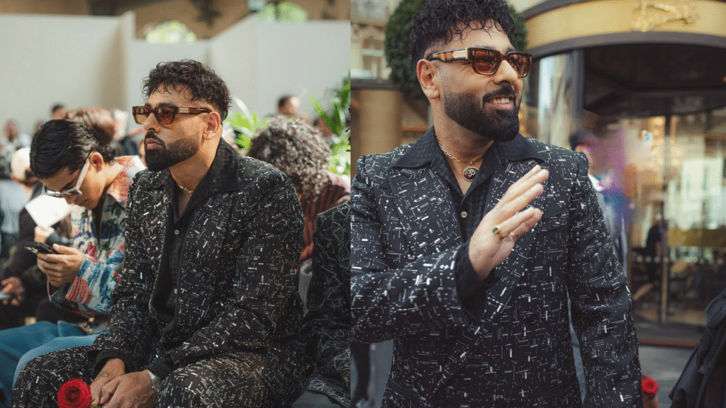 Badshah Makes His Stylish Debut at Paris Men’s Fashion Week