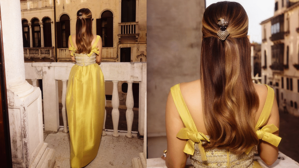Natasha Poonawalla Stuns in Vintage Dior at Jeff Bezos and Lauren Sanchez’s Lavish Wedding in Italy
