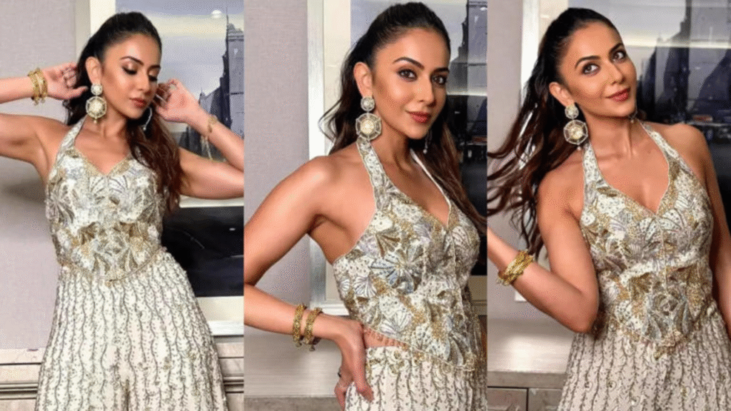 Rakul Preet Singh’s Corset and Sharara Look Is Perfect for the Season