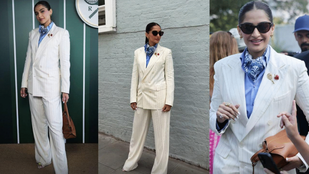Sonam Kapoor Serves Winning Style at Wimbledon 2025 Final