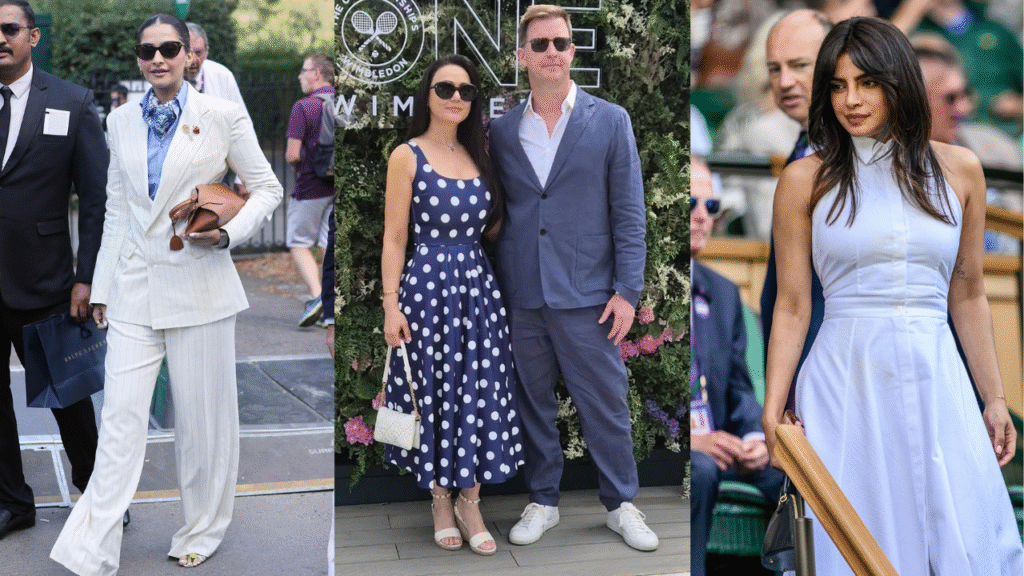 Bollywood and Sports Stars at Wimbledon 2025
