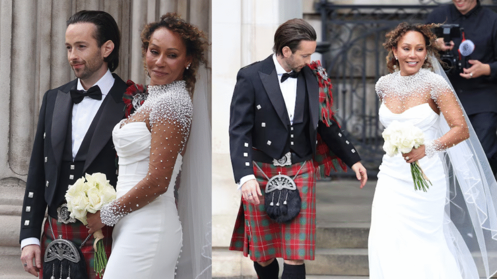 Mel B Ties the Knot with Rory McPhee in a Royal London Wedding