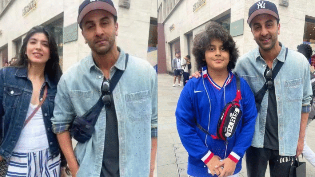 Ranbir Kapoor Greets Fans in London During Vacation with Alia Bhatt