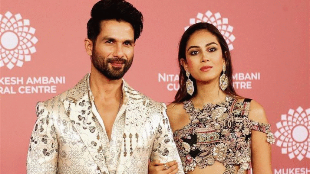 Mira Rajput With Shahid Kapoor