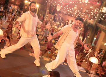 ROCKING first look of Hrithik Roshan vs NTR in the War 2 dance number, ‘Janaabe Aali’