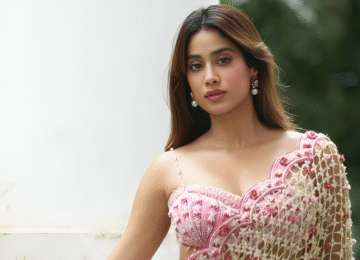 Janhvi Kapoor Shines in Custom Torani Saree