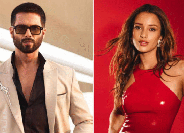 Shahid Kapoor and Triptii Dimri