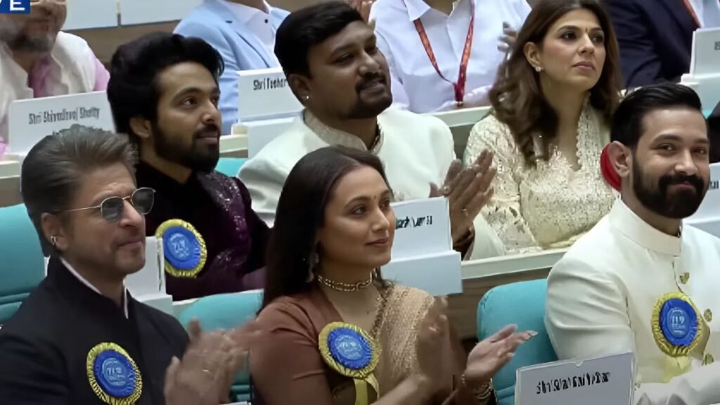 71st-National-Film-Awards-Shah-Rukh-Khan-Rani-Mukerji-Vikrant-Massey-Shine-at-the-Ceremony.
