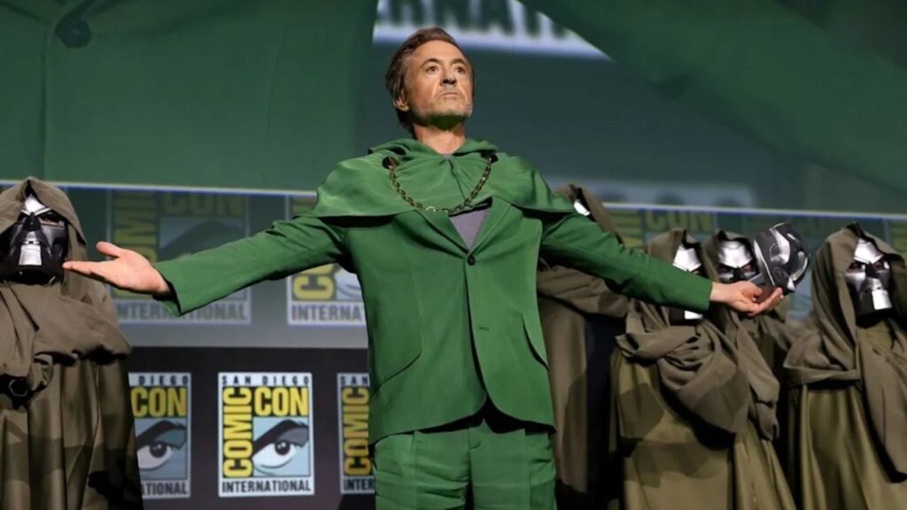 Robert Downey Jr.’s transformation into Doctor Doom.